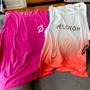 Brand New! Peloton Tank Tops, Size L.